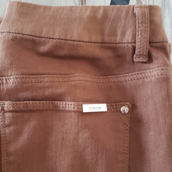 Chico's ankle length girlfriend jeans. - Picture 7 of 8